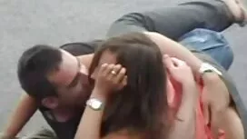 Preplanula mršava pr ...